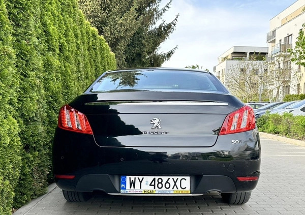 Peugeot 508 cena 22000 przebieg: 245900, rok produkcji 2011 z Warszawa małe 92